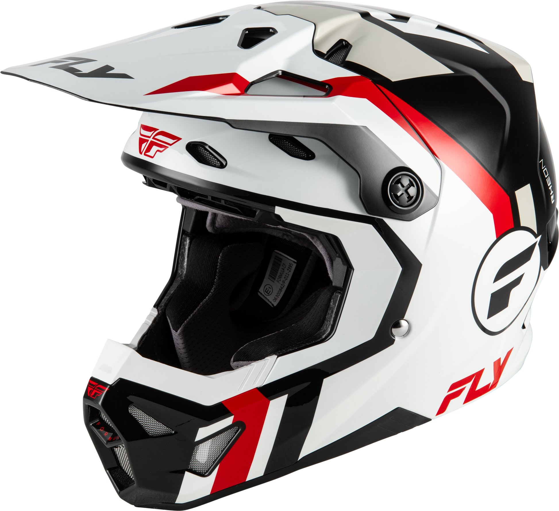 Formula Cp Seal Helmet White/Black/Red Xl