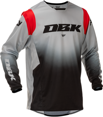 Kinetic Dbk Jersey Grey/Black/Red Sm