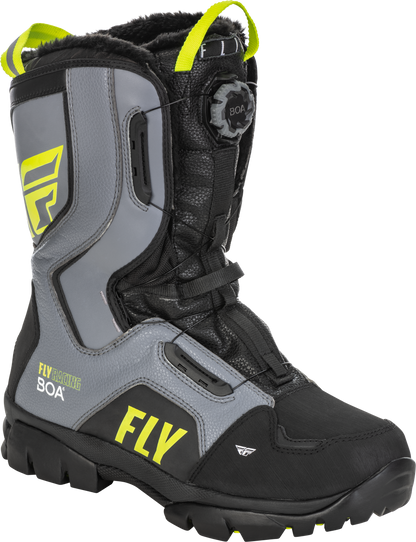Marker Boa Boot Black/Grey/Hi Vis Sz 08