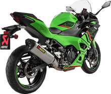 AKRAPOVIC Slip-On Line Muffler - Titanium - Ninja 500/Z500 S-K5SO1-HRT