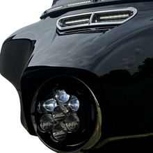 CUSTOM DYNAMICS LED Headlight - Shark Demon® - Harley-Davidson® SD2-BW-W