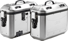 GIVI Dolomiti Monokey Side Cases - 36L - Silver DLMK36APACK2