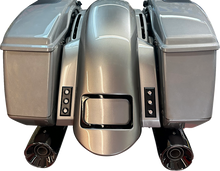 PAUL YAFFE BAGGER NATION Short Rear Fender - Sport - With Black Plate Frame - Thunder-pod Taillight RF-SSTH P-R-B