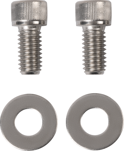 SLYFOX Foot Pegs - Silver Polished - Rear SF-904-02-2