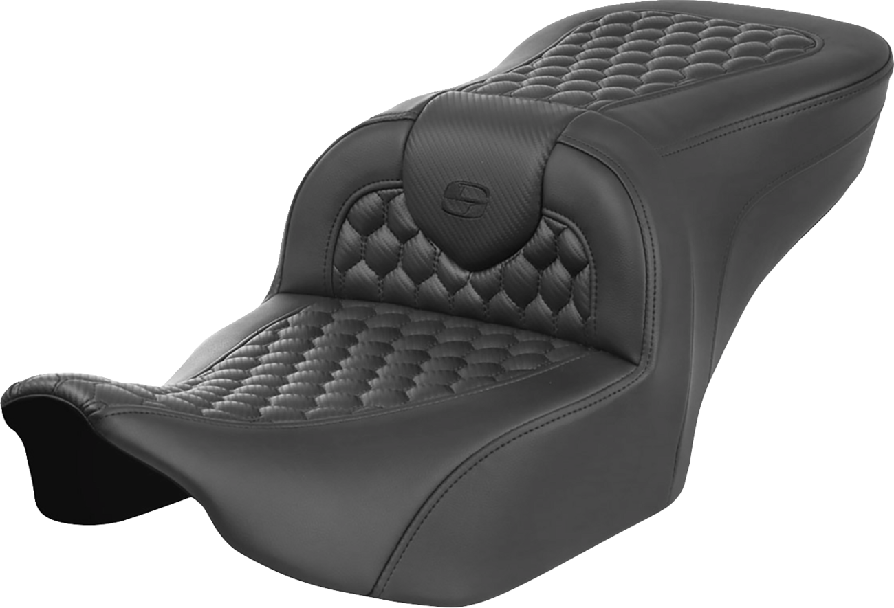 SADDLEMEN Roadsofa™ Seat - without Backrest - Honeycomb - FLTR/FLHX '23-'24 823-07-18900