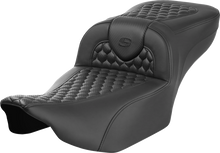 SADDLEMEN Roadsofa™ Extended Reach Seat - without Backrest - Honeycomb - FLTR/FLHX '23-'24 823-07-19000