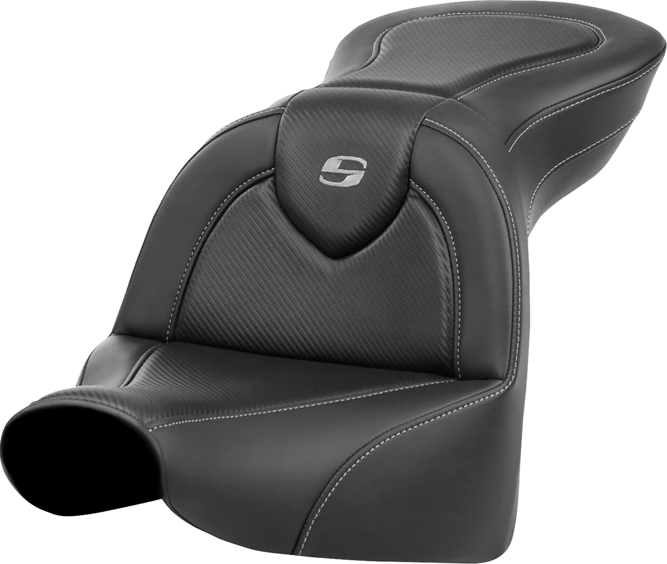 SADDLEMEN Roadsofa™ Seat - without Backrest - Carbon Fiber - FXBR/S '18-'20 818-31-185