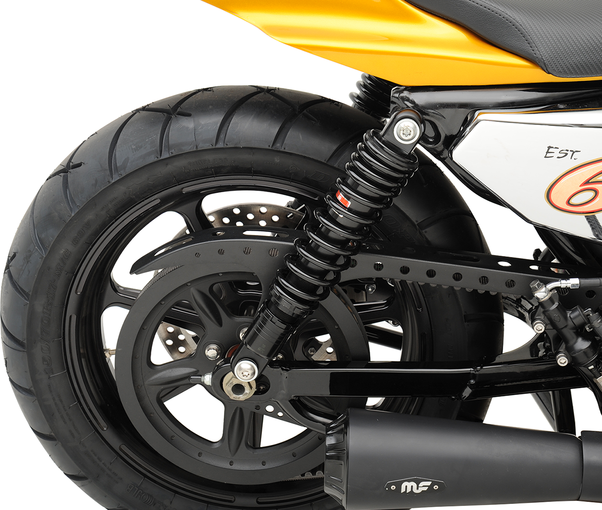 DRAG SPECIALTIES SHOCKS Premium Ride-Height Adjustable Shocks - 13" - Standard - Black C16-0154AB