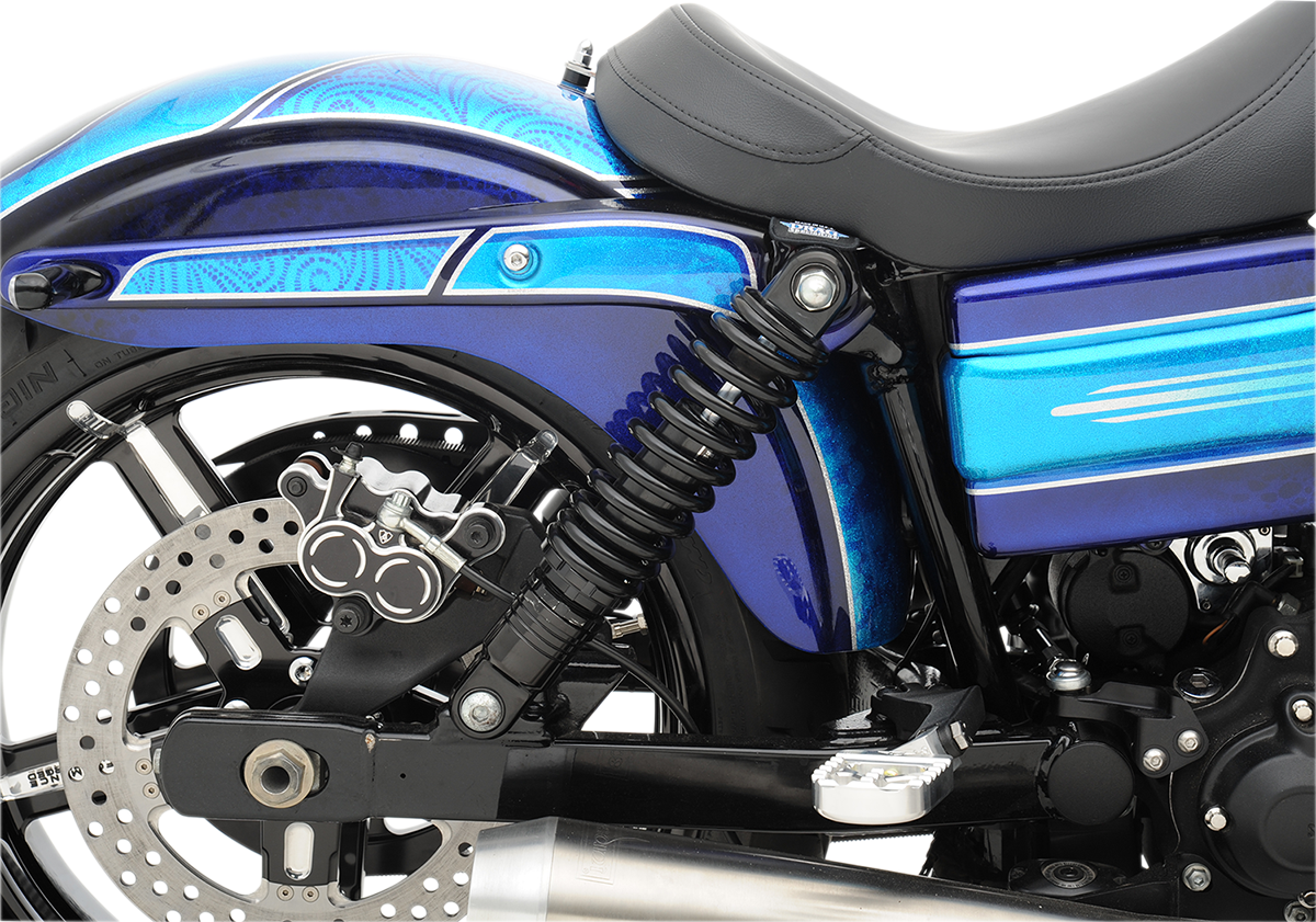 DRAG SPECIALTIES SHOCKS Premium Ride-Height Adjustable Shocks - 11" - Standard - Black C16-0155AB