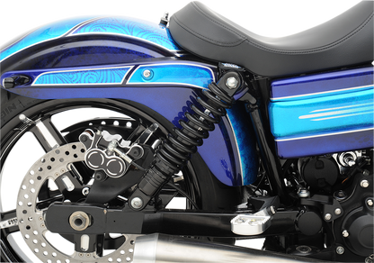 DRAG SPECIALTIES SHOCKS Premium Ride-Height Adjustable Shocks - 11" - Standard - Black C16-0155AB