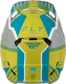 Formula Cc Strike Helmet Matte Grey/Green/Teal Md