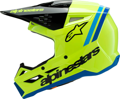 Sm3 Youth Radium Helmet Ylw Fluo/Blk/Blue Yl