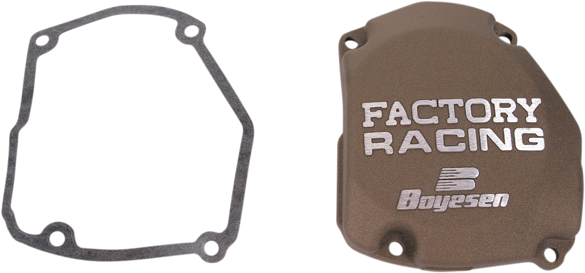 BOYESEN Ignition Cover - Magnesium - Suzuki RM125 SC-21CM