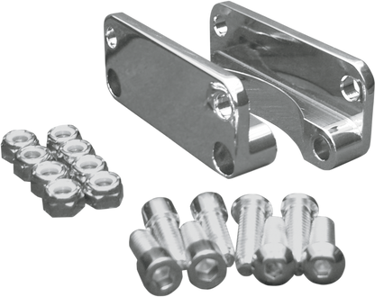 COVINGTONS Front Fender Relocator - Chrome - Touring '03-'13 C1310-C