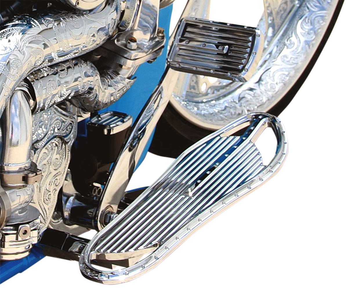 COVINGTONS Floorboards - Dimpled - Chrome C1334-C
