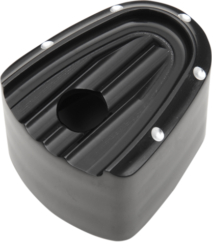 COVINGTONS Cover - Ignition Switch - Dimpled - Black C1248-B