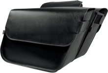 WILLIE & MAX LUGGAGE Raptor Saddlebag - Black - Super Slant 58803-00
