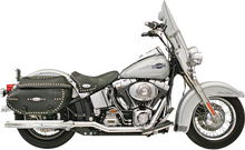 BASSANI XHAUST Power Curve True-Dual Crossover Header Pipes - '07-'17 Softail SFT-212