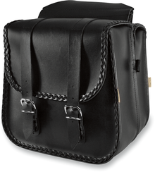 WILLIE & MAX LUGGAGE Standard Braided Saddlebags - Black 58230-20