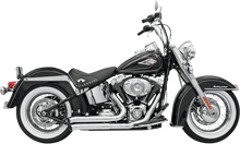 BASSANI XHAUST FireSweep Exhaust - Chrome - Softail 12113D