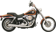 BASSANI XHAUST Road Rage Exhaust - Chrome - Short - '06-'17 FXD 13112J
