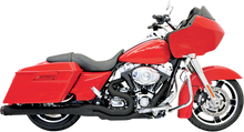 BASSANI XHAUST Megapower 2:1 Exhaust - 1-3/4" to 1-7/8" to 2" - Black FLH-767B