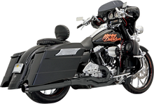 BASSANI XHAUST B1 2:1 Exhaust - Black FLH-777B