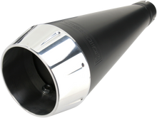 BASSANI XHAUST Road Rage Exhaust - Black - Short - '04-'13 XL 14122J