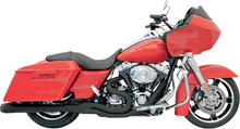 BASSANI XHAUST B4 2:1 Exhaust - Black - Megaphone FLH-747B