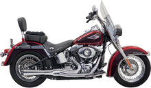 BASSANI XHAUST Mega Power Exhaust - Chrome - Short - FXS/FLS 1S12R