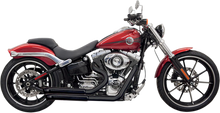 BASSANI XHAUST Pro Street Exhaust - Black 1S33DB