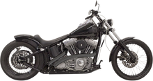 BASSANI XHAUST Radial Sweepers Exhaust System - Black 1SD1FB
