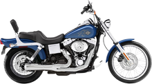 BASSANI XHAUST 2:1 Exhaust - Chrome - Megaphone - Short - '91-'05 FXD 13312R