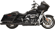 BASSANI XHAUST B4 2:1 Exhaust - Black - Megaphone 1F51RB