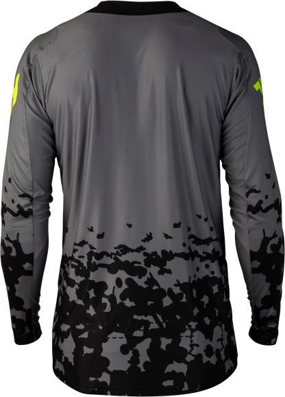 Lite Flake Jersey Grey/Hi Vis/Black 2x