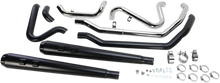 BASSANI XHAUST Down Under Exhaust - Black - Megaphone 1F66RB