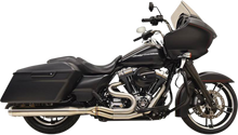 BASSANI XHAUST 2:1 Exhaust - Stainless Steel - Straight Can 1F18SS