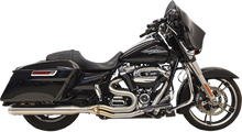 BASSANI XHAUST 2:1 Exhaust - Stainless Steel - Straight Can 1F28SS