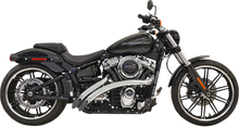 BASSANI XHAUST Radial Sweepers Exhaust System - Chrome 1S21F