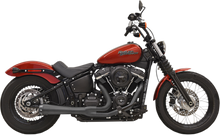 BASSANI XHAUST 2-into-1 Road Rage Exhaust System - Black 1S72RB