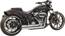 BASSANI XHAUST Pro Street Exhaust - Chrome - Softail 1S34D