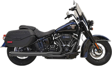 BASSANI XHAUST 2-into-1 Road Rage Exhaust System - Black 1S91RB