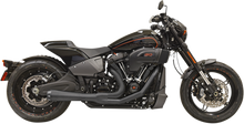 BASSANI XHAUST 2-into-1 Road Rage Exhaust System - Black 1S94RB