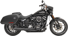 BASSANI XHAUST 2-into-1 Road Rage Exhaust System - Black 1S81RB