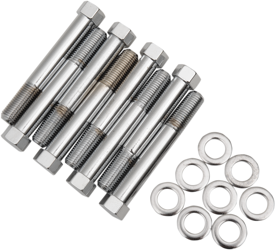 COLONY Head Bolt Kit - OEM Style/Hex - Chrome - '57-'72 Sportster 8944-16