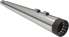 BASSANI XHAUST DNT Megaphone Muffler - Chrome/Black - '95-'16 FL 1F57DNT5