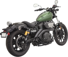 BASSANI XHAUST Sweeper Exhaust - Black - Bolt 3B1F2B