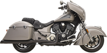 BASSANI XHAUST True Dual Exhaust - Black 8C16BSB