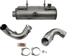 BASSANI XHAUST Muffler - Stainless Steel - RZR XP 900 6R9017