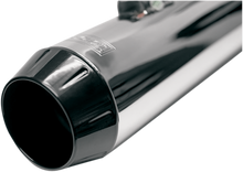 BASSANI XHAUST End Cap - Black - Megaphone ENDCAP-LMB